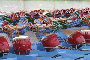Dragon boats